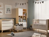 Sektorový nábytek pro miminka a dětské postýlky lze skvěle kombinovat s dalším nábytkem